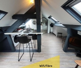 Lodge de la Gare Vue Cathédrale